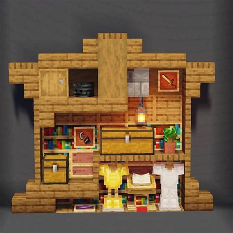 Minecraft Small Chest Room Design - Perfect Image Reference