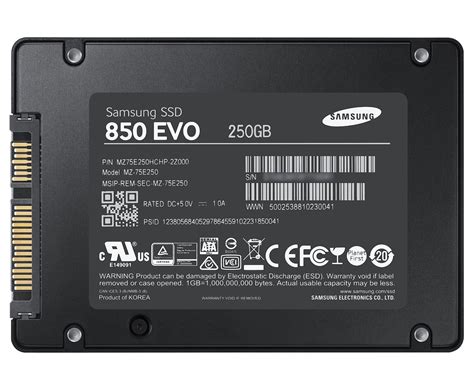 Samsung SSD 850 EVO 250GB (MZ-75E250BW) - Royal Computer Solution