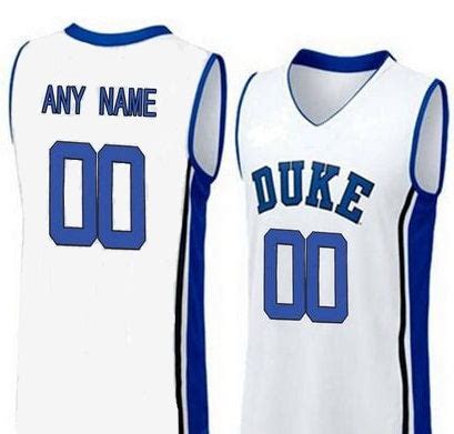 Duke Blue Devils Customizable College Basketball Jersey – Best Sports Jerseys