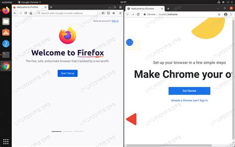 Firefox vs Google Chrome/Chromium - LinuxConfig