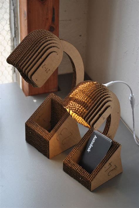 DIY 20 Creative Cardboard Lamp Ideas | Cardboard design, Cardboard furniture, Diy cardboard ...