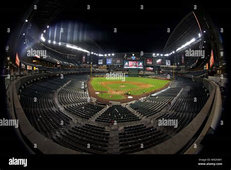 Major League Baseball Stadium, MLB. Chase Field Stadium in Phoenix ...