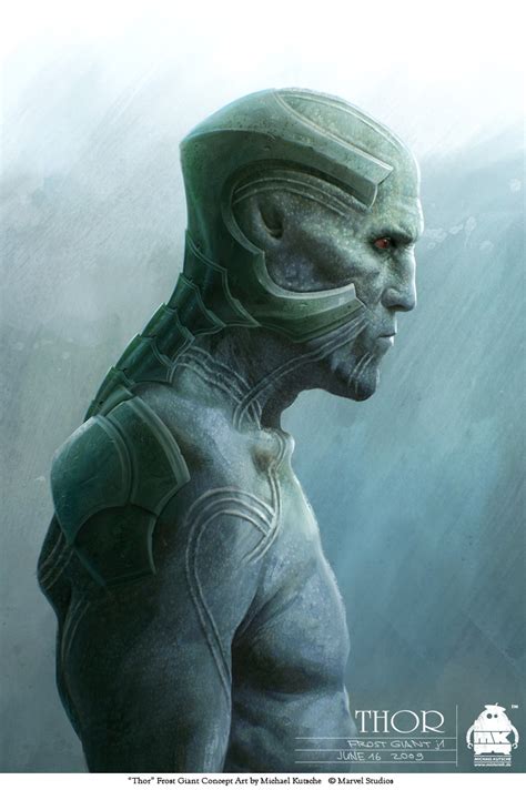 Thor - Frost Giant Concept Art by michaelkutsche on DeviantArt