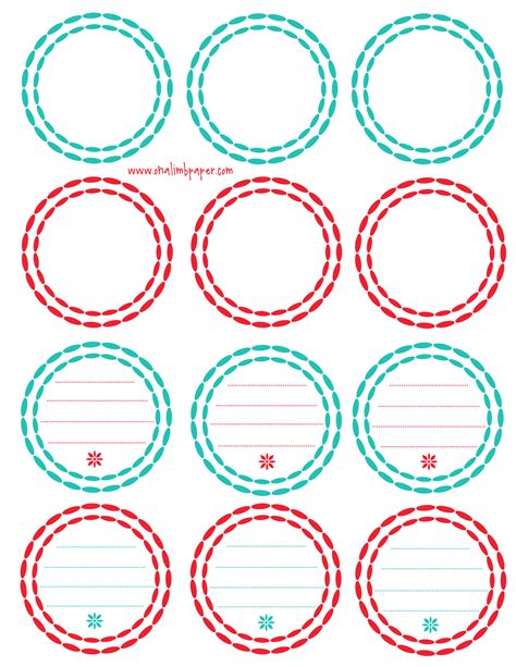 Free Printable Tags | New Calendar Template Site