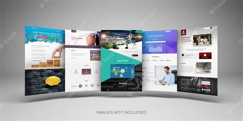 Premium PSD | Website mockup