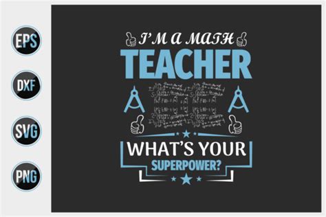 Math Teacher T Shirt Design Template. Graphic by Uniquesvg99 · Creative Fabrica