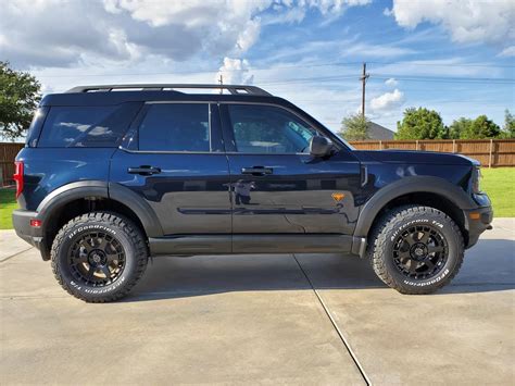 Lifted Alto Blue Badlands Bronco Sport Build | 2021+ Ford Bronco Sport Forum - Broncosportforum.com