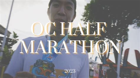 OC Half Marathon 2023 | Sub 1:30 Attempt Recap - YouTube