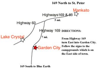 Map - Shady Oaks Campground