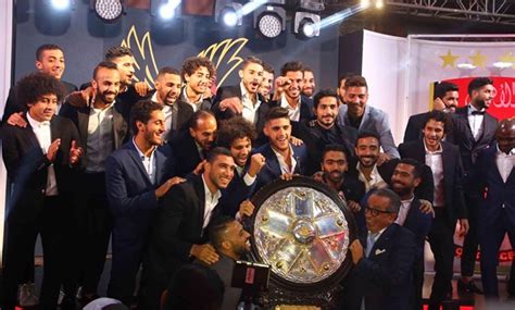 In pictures: Al-Ahly receives league trophy in a stunning ceremony - EgyptToday