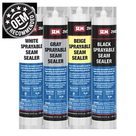 SEM Products SEM-29492 Sprayable Seam Sealers - Black - Walmart.com ...