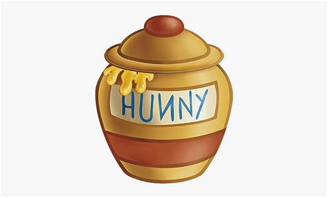 Winnie The Poohs Hunny Pot , Free Transparent Clipart - ClipartKey