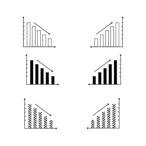 Premium Vector | A diagram of a bar graph with the number 1 on it