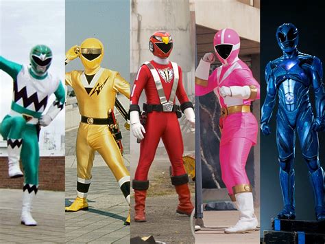 How 'Power Rangers' costumes have changed over time - Business Insider