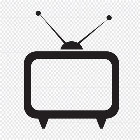 TV icon symbol sign 648893 Vector Art at Vecteezy