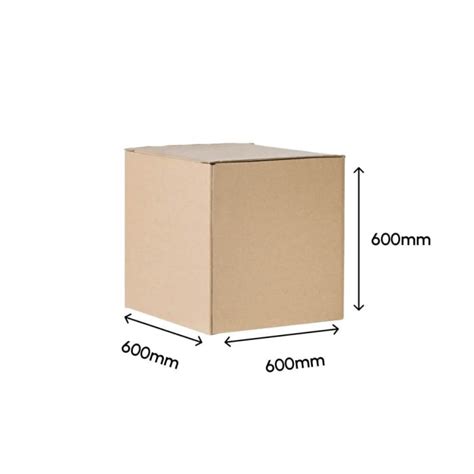 Double Wall Cardboard Box 24 x 24 x 24 in - Pack of 10 - Boxomatic