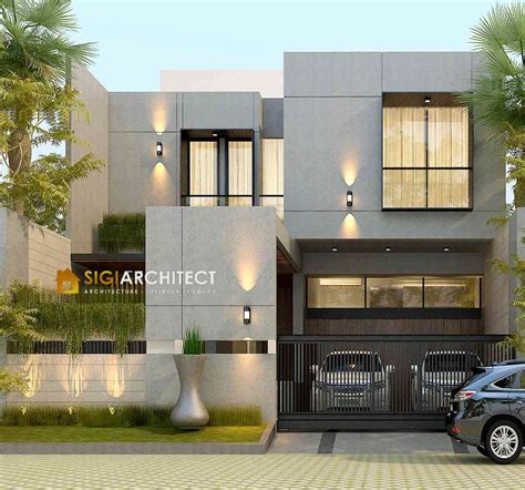 Modern House Design Rumah Minimalis Tipe 500 - 600 M2