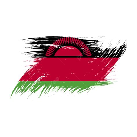 Malawi Flag Vector Art PNG, Malawi Flag Brush Stroke, Malawi Flag Brush ...