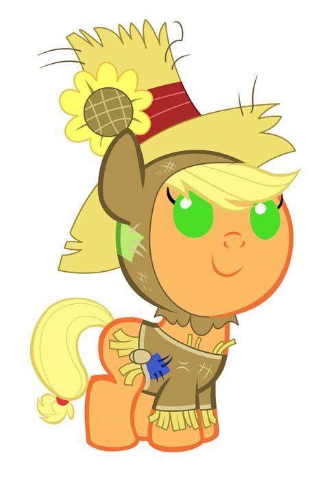 Baby Applejack on Nightmare Night by Beavernator on DeviantArt