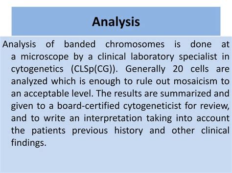 Different techniques used in cytogenetics | PPT