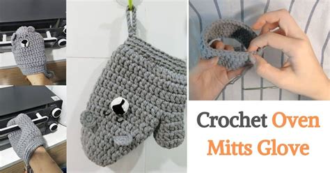 Crochet Oven Mitt Free Pattern