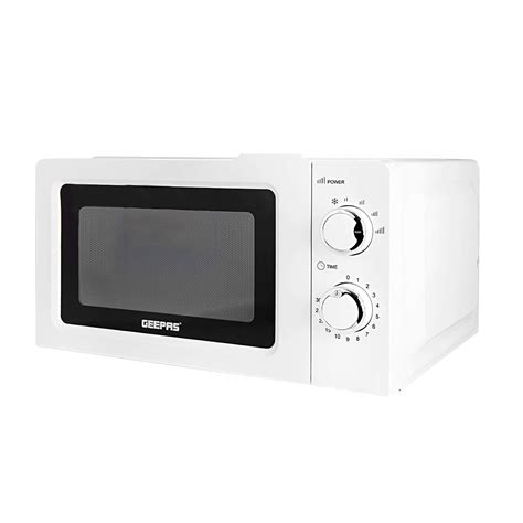 Buy Geepas 20L Microwave Oven - 1100W Solo Microwave Oven (BLACK) with 5 Power Levels ...