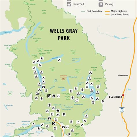 Getting Here and Maps | Wells Gray