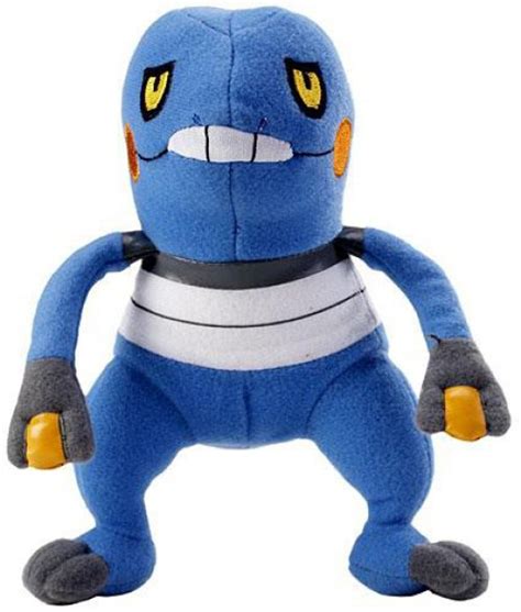 Pokemon Mini Plush Croagunk 6 Plush Jakks Pacific - ToyWiz