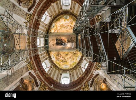 Karlskirche vienna interior hi-res stock photography and images - Alamy