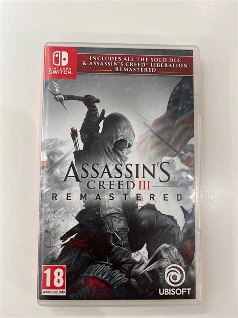 Nintendo Switch: Assassins Creed III Remastered (Includes All The Solo ...