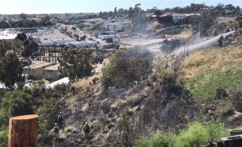 Fire Threatens Homes in Chollas Creek – NBC 7 San Diego