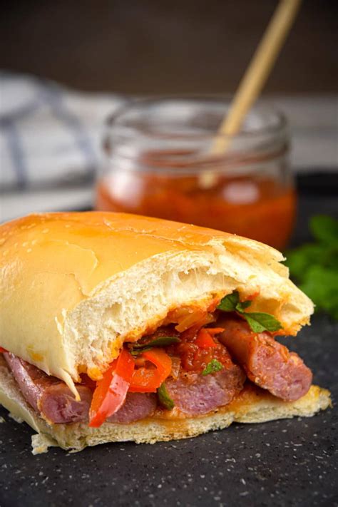 Tasty Italian Sausage Sandwich - In the Kitch