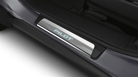 08E12-TG7-100B - Door Sill Trim Illuminated Blue - 2019-2021 Honda Pilot | Genuine Honda Parts