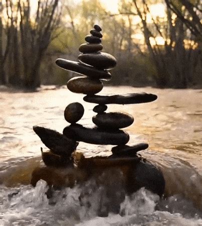 Animated Photo | Beautiful gif, Zen garden design, Stone balancing