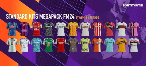 Football Manager 2024 Standard Kits Megapack • Passion4FM.com