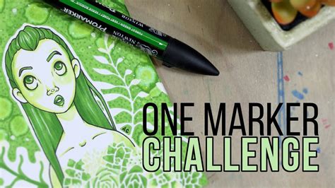 THE ONE MARKER CHALLENGE! - YouTube