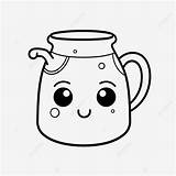 Milk Jug Coloring Pages sketch template