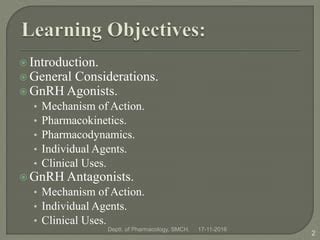 GnRH Agonists & Antagonists | PPT