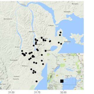 Map of Masaka District and sampled villages. | Download Scientific Diagram