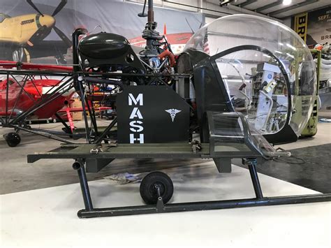 The Original M*A*S*H Bell 47 Helicopter Is For Sale