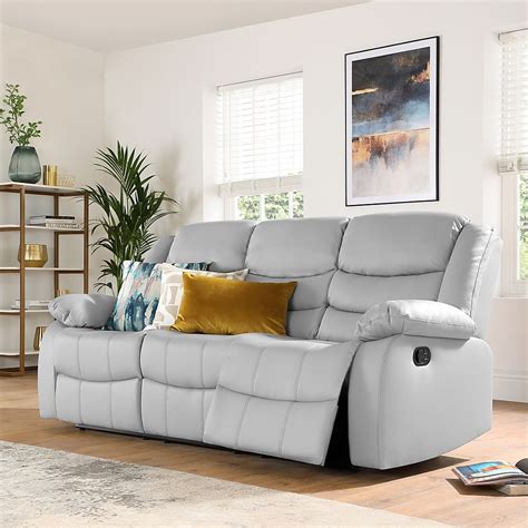 Download 3 Piece Grey Leather Sofa Set Images - Furniture Modern Minimalis