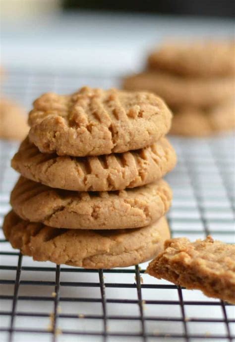 Flourless Peanut Butter Cookies - Happily Unprocessed