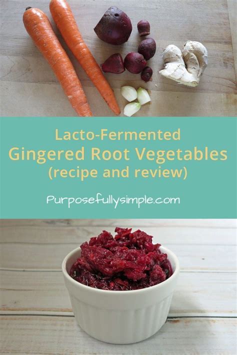 Gingered Fermented Root Vegetables (recipe and review) | Recipe | Root vegetables recipes ...