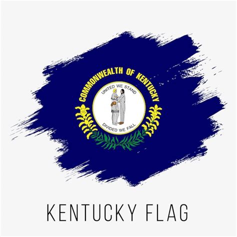 Premium Vector | USA State Kentucky Vector Flag Design Template ...