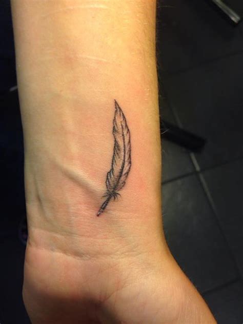 Feather Wrist Tattoo Designs, Ideas and Meaning - Tattoos For You