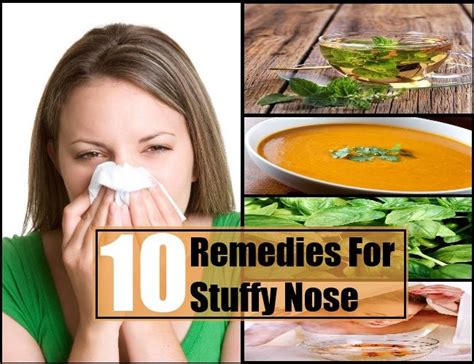 Stuffy blocked nose.... | Stuffy nose remedy, Remedies, Home remedies