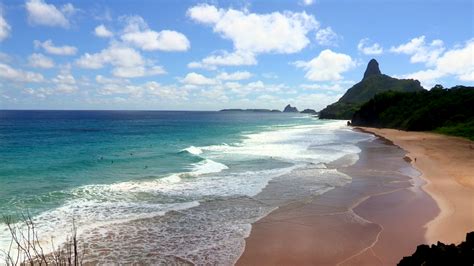 View Of Fernando De Noronha Beach Brazilian Stock Footage SBV-313459867 - Storyblocks