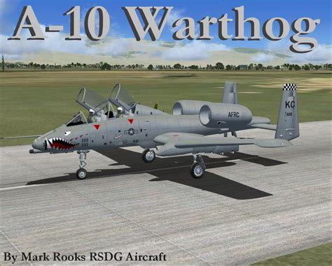 Fairchild-Republic A-10 Warthog for FSX