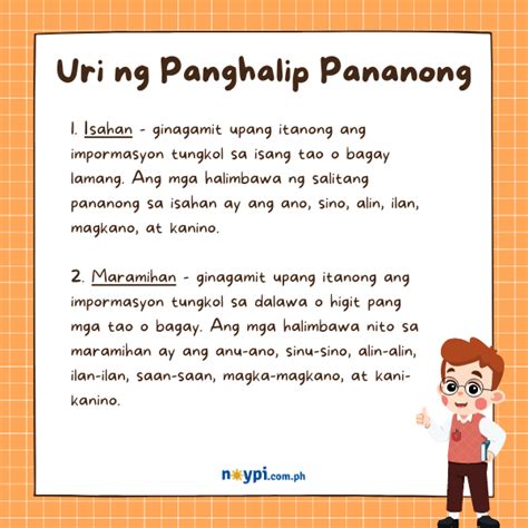 PANGHALIP PANANONG: Kahulugan, Uri, at Mga Halimbawa