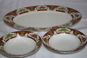 SANGO CHINA JAPAN "KYOTO" (2) BERRY BOWLS & (1) PLATTER | eBay